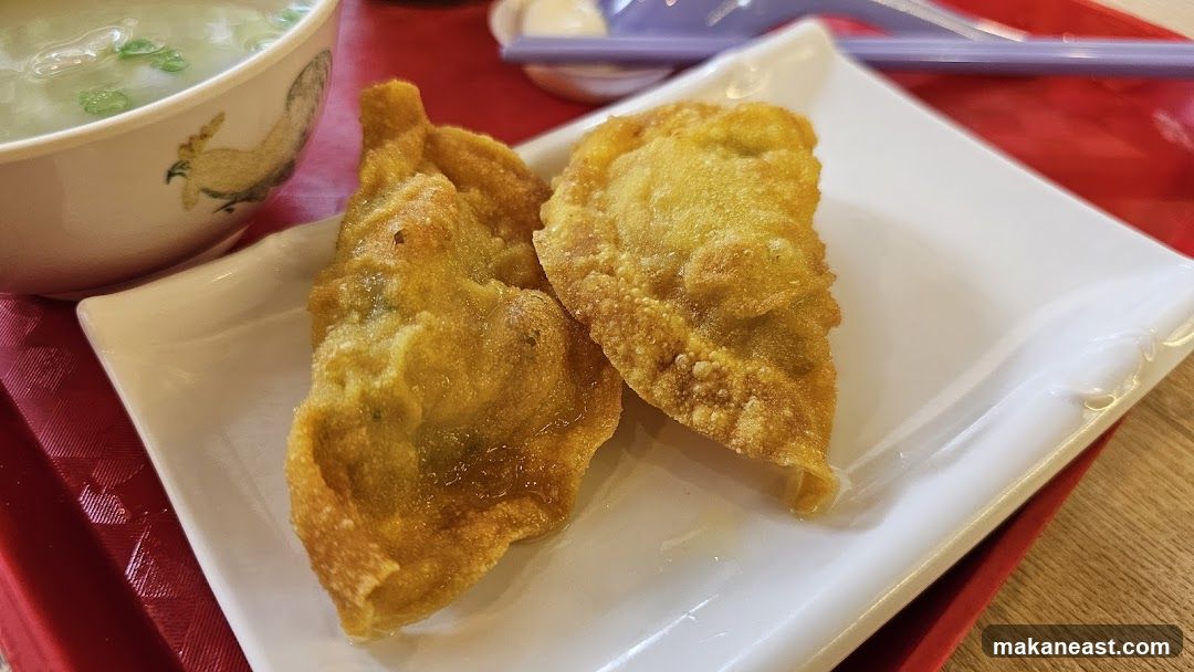 Fried Wontons and Soup