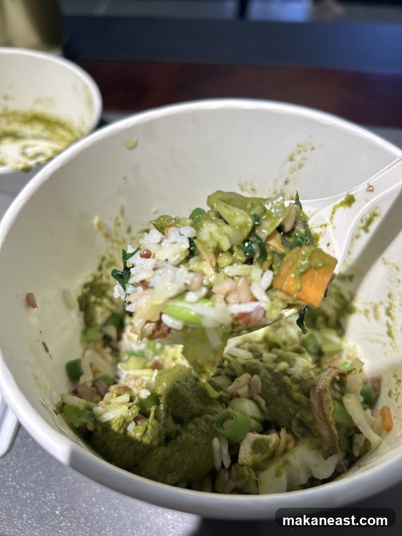 Bowl of food