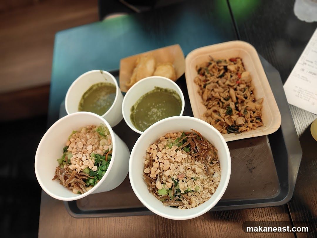 Thai Food Bowls and Soup