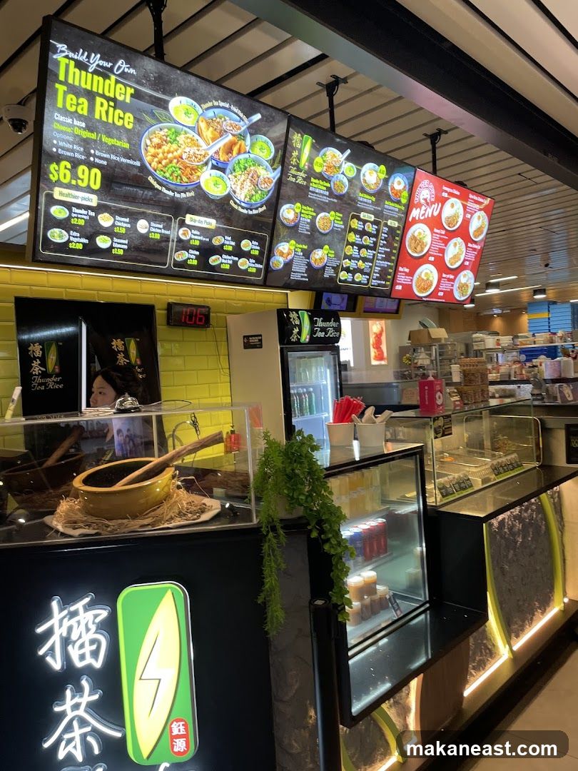 Thunder Tea Rice Menu