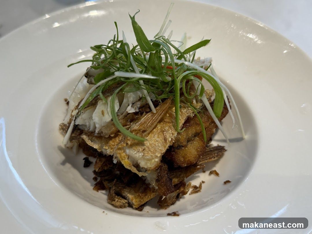 Fried Fish with Scallions