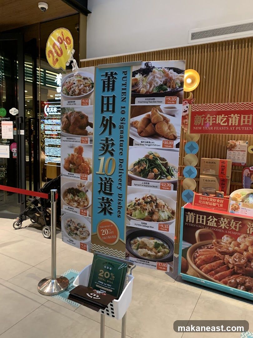 PUTIEN 10 Signature Delivery Dishes