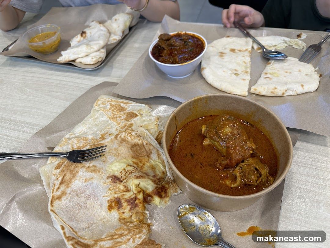 Roti Canai and Curry