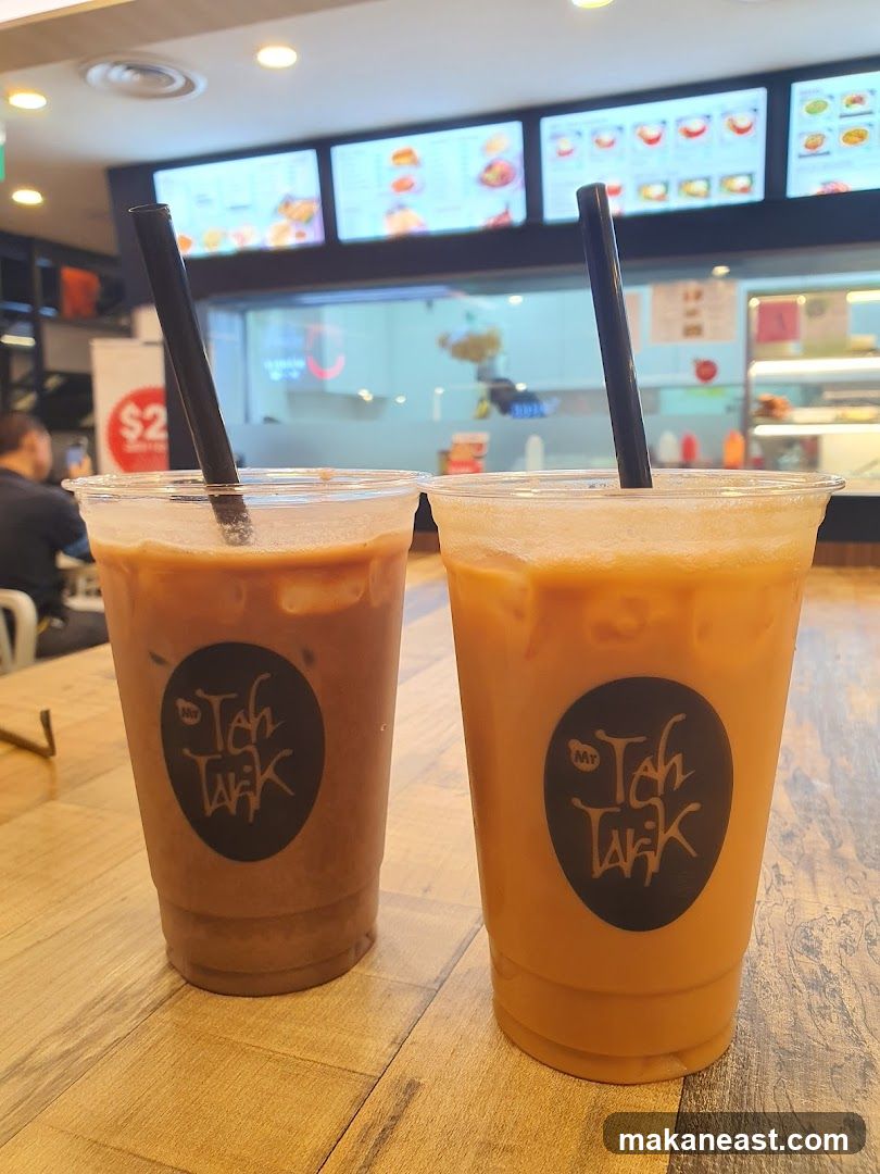 Two Iced Drinks