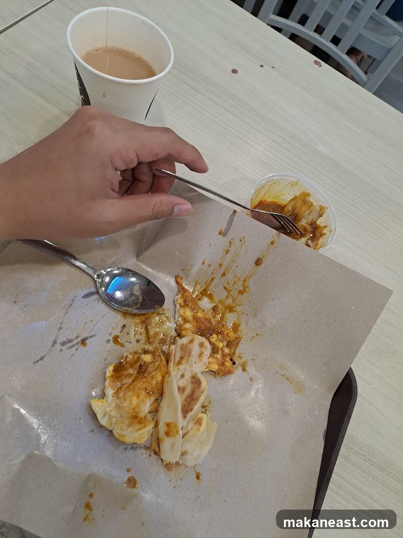 Roti Canai and Tea
