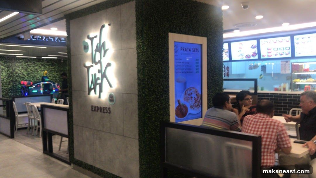 Restaurant Interior with Menu Display