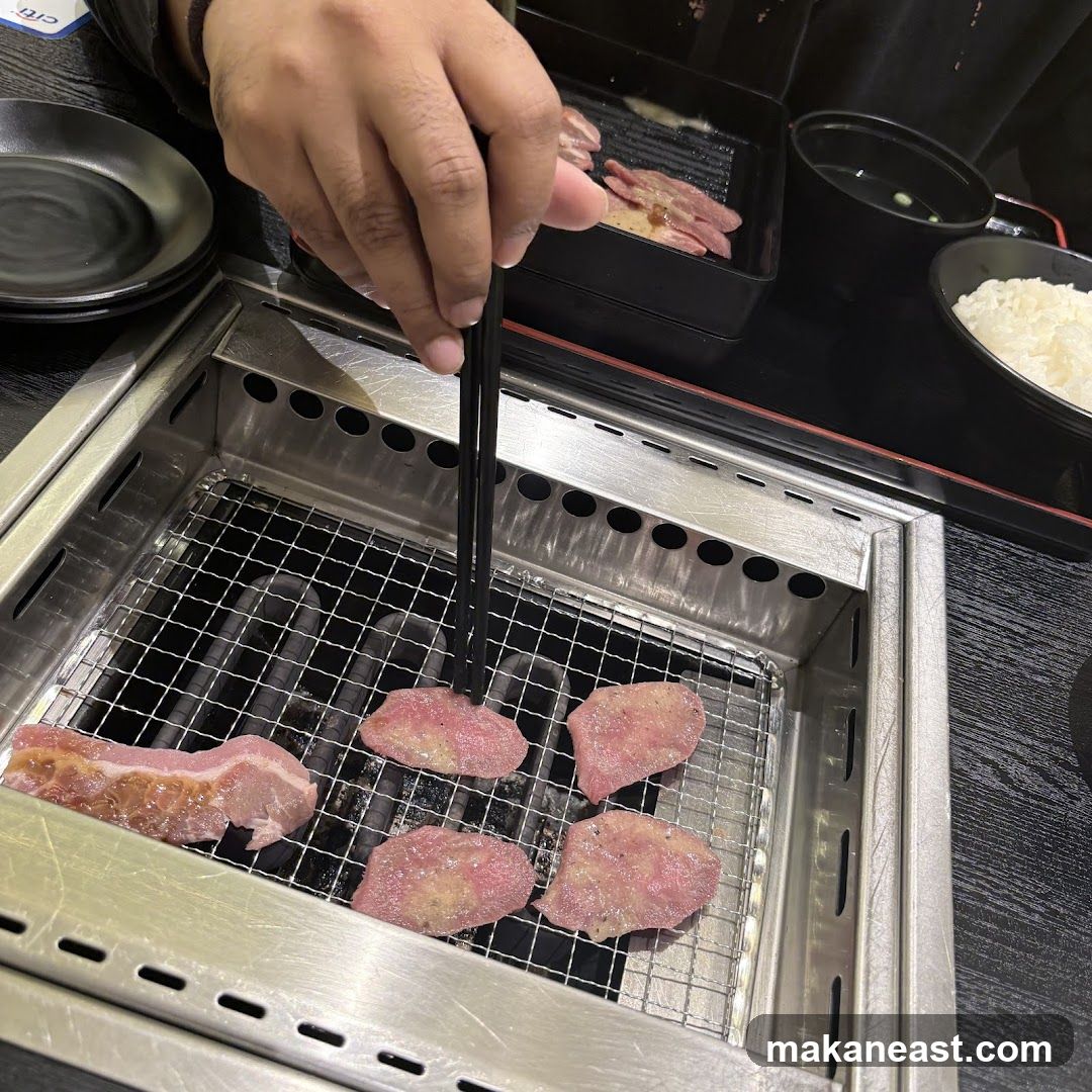 Grilling Meat