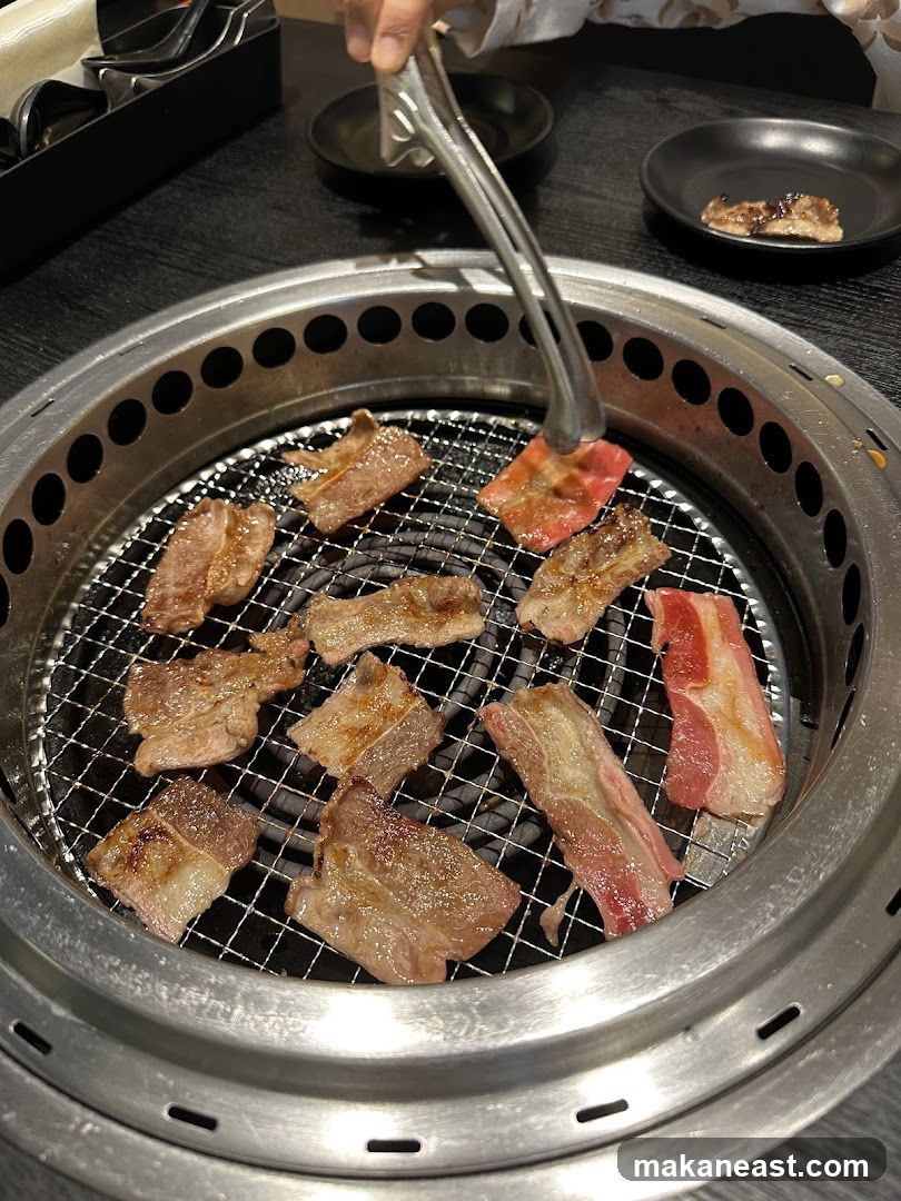 Grilling Meat