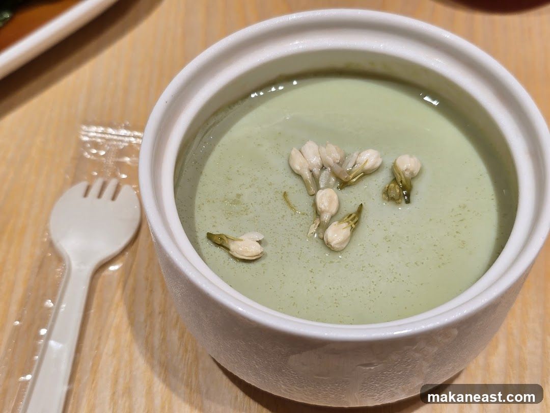 Dessert with Jasmine Buds