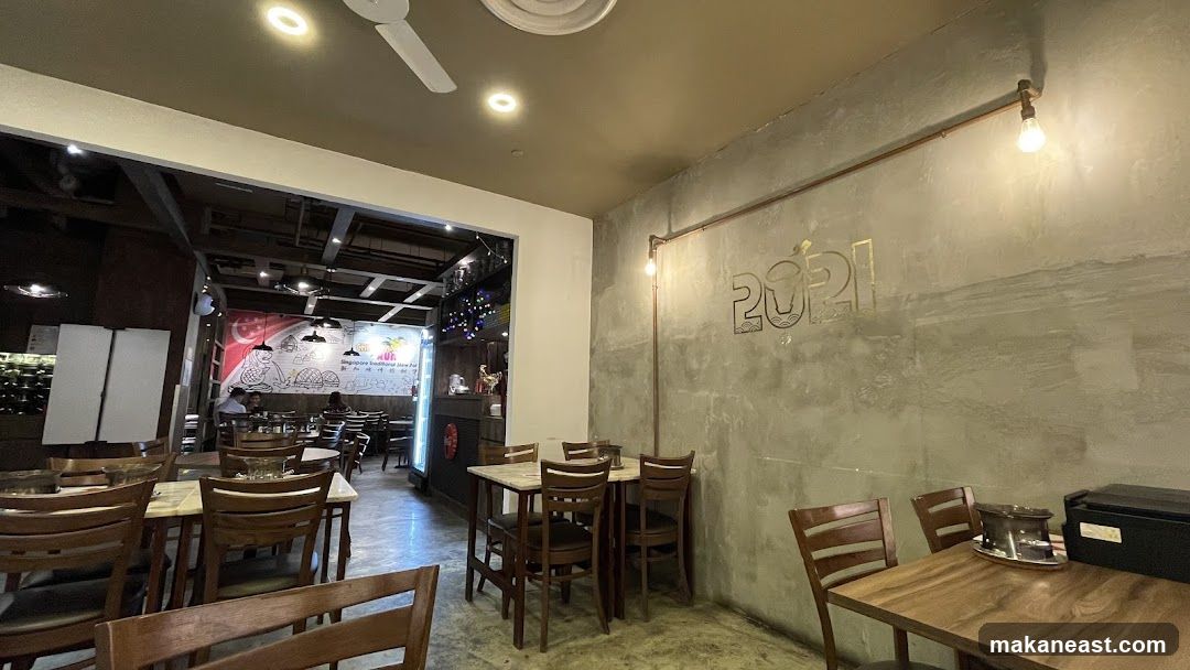 Restaurant Interior with Tables and Chairs