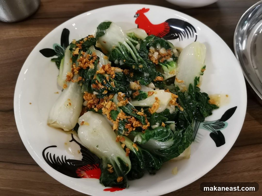 Stir-fried Bok Choy with Garlic