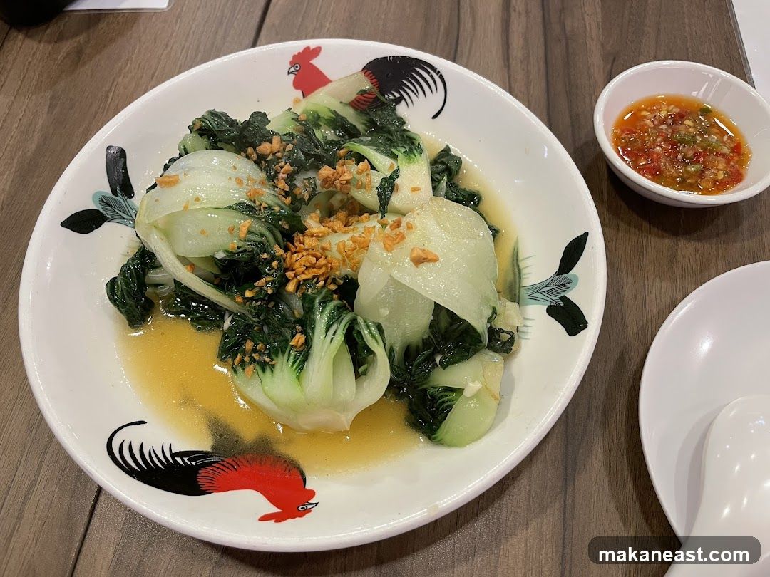 Stir-fried Bok Choy with Garlic
