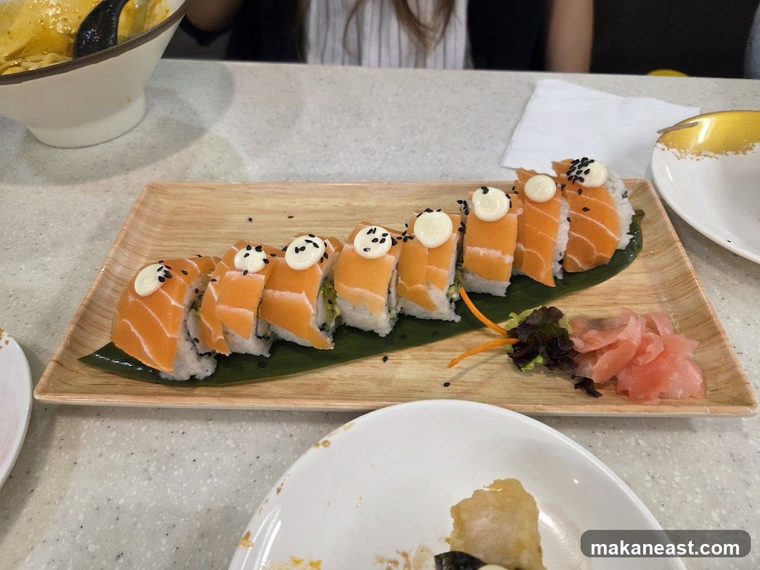 Salmon Sushi Rolls