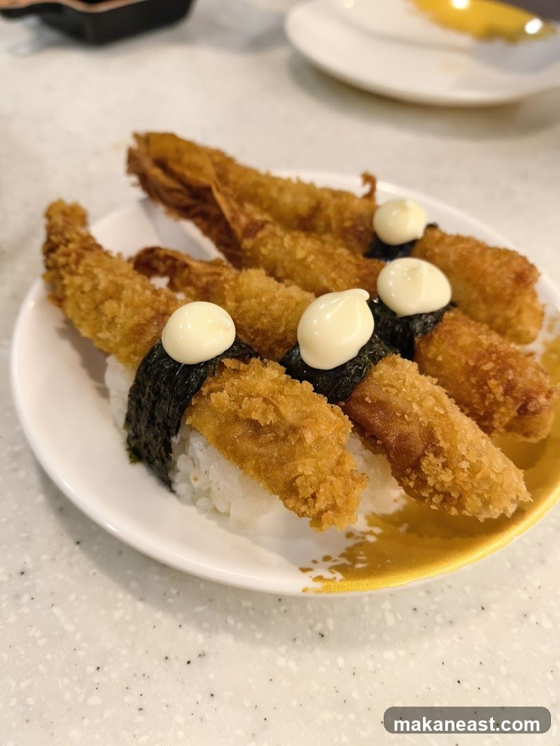 Fried Shrimp Sushi