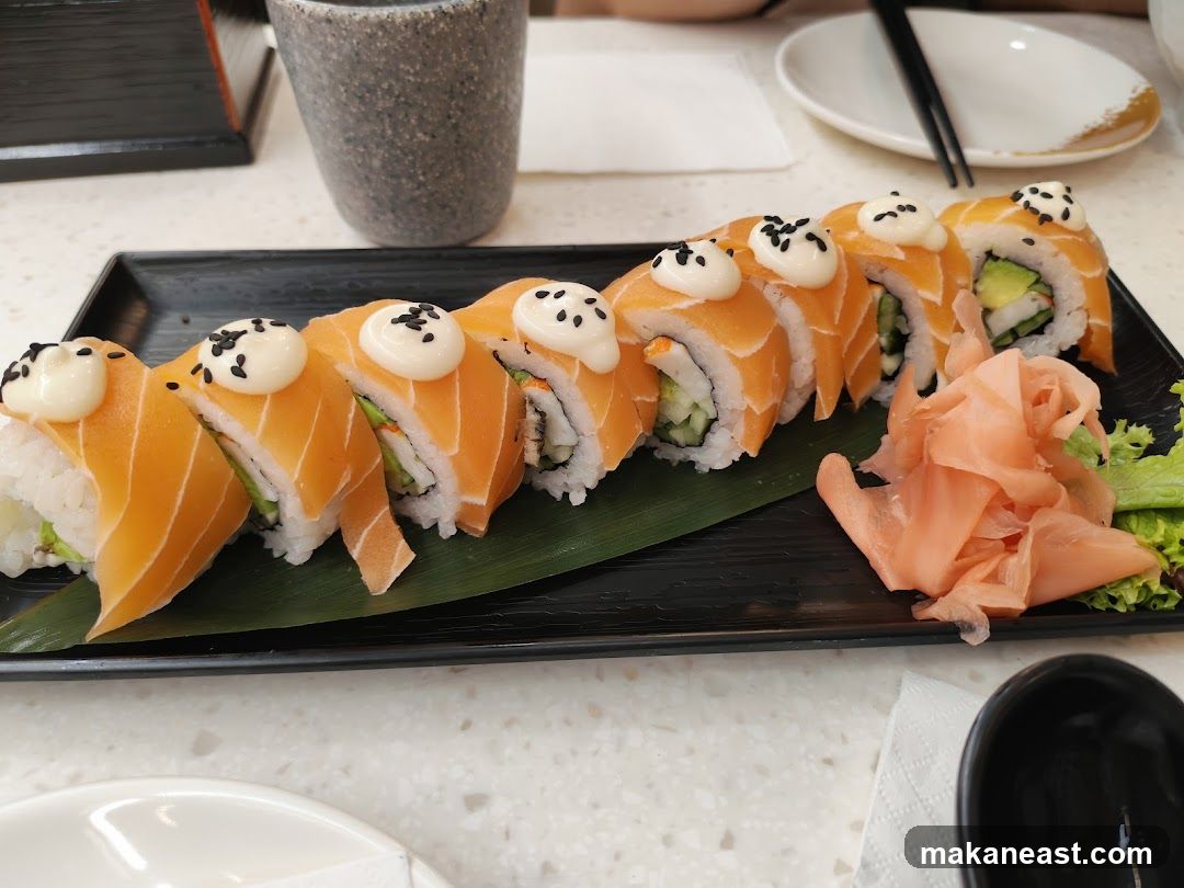 Salmon Sushi Rolls