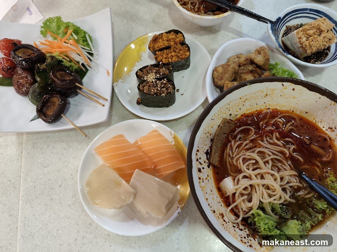 Assortment of Japanese Dishes