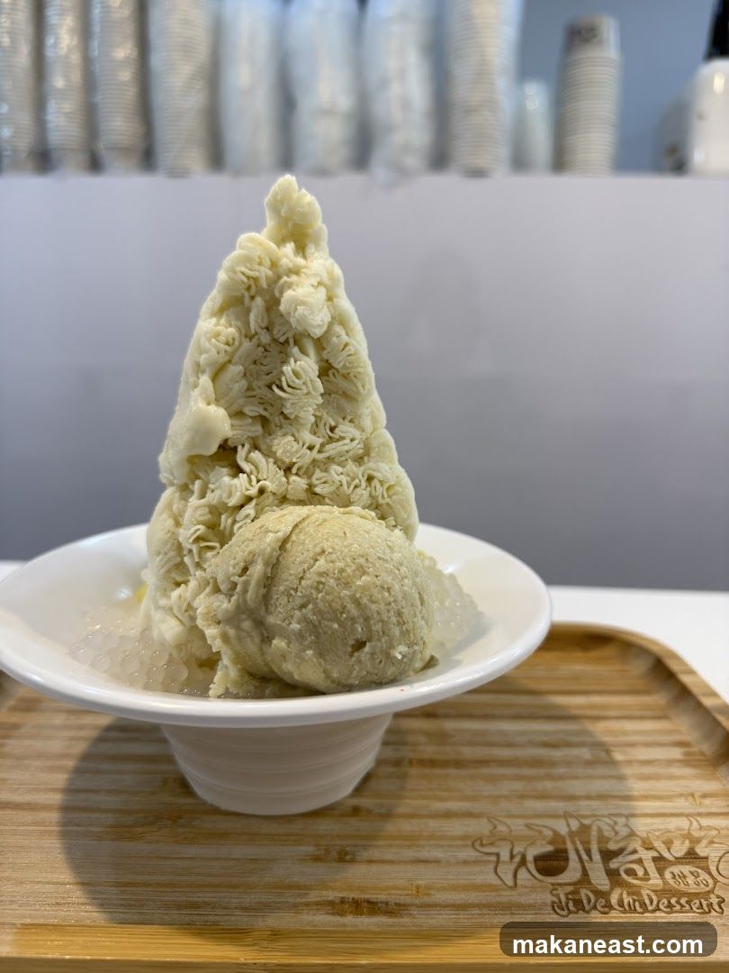 Dessert with Ice Cream
