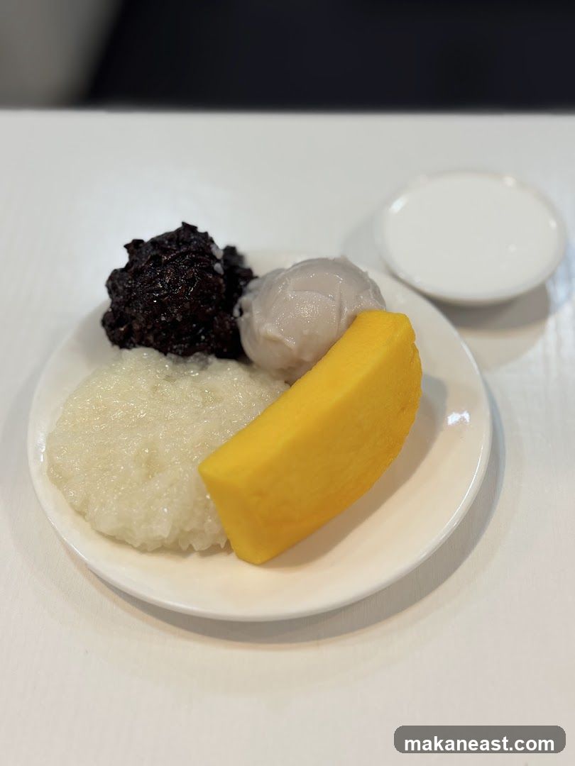 Mango Sticky Rice Dessert