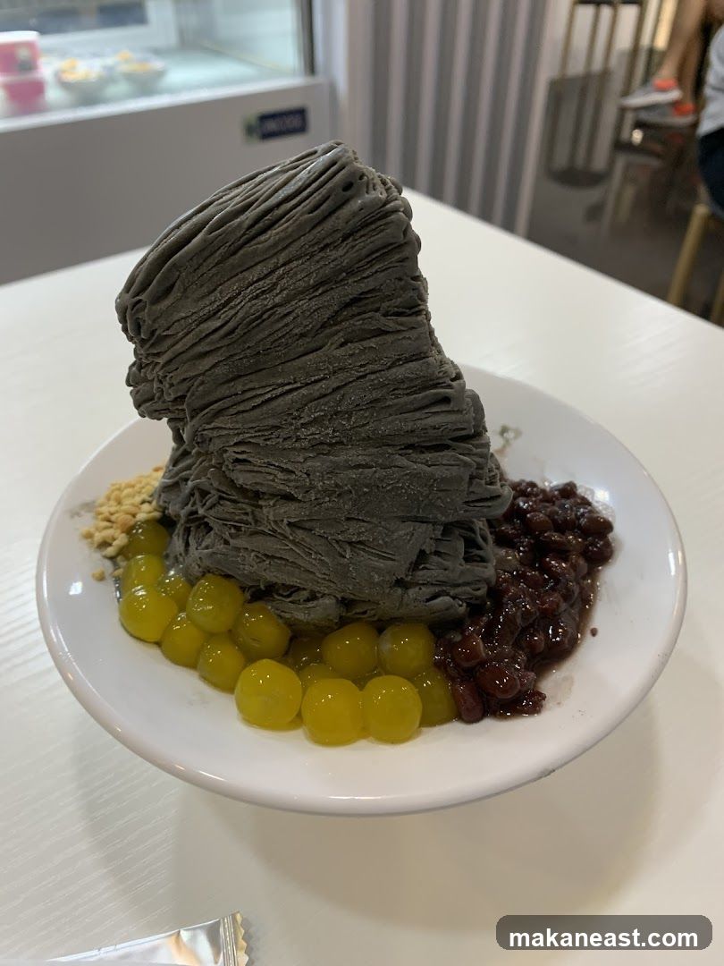 Shaved Ice Dessert