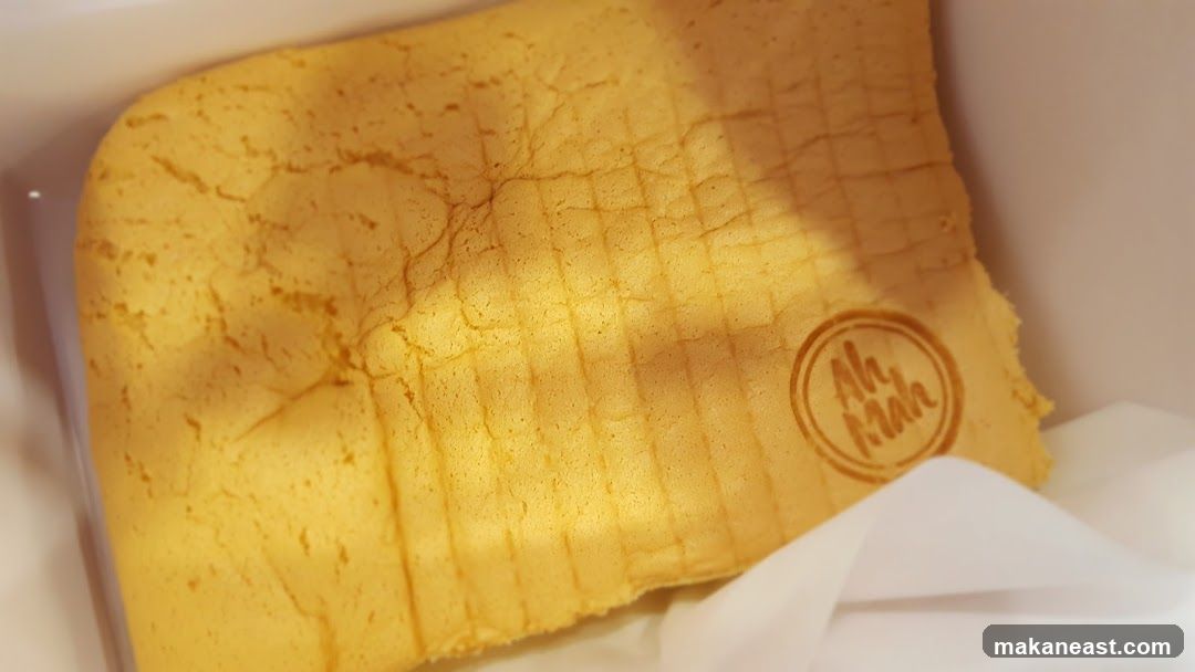 Castella cake with logo