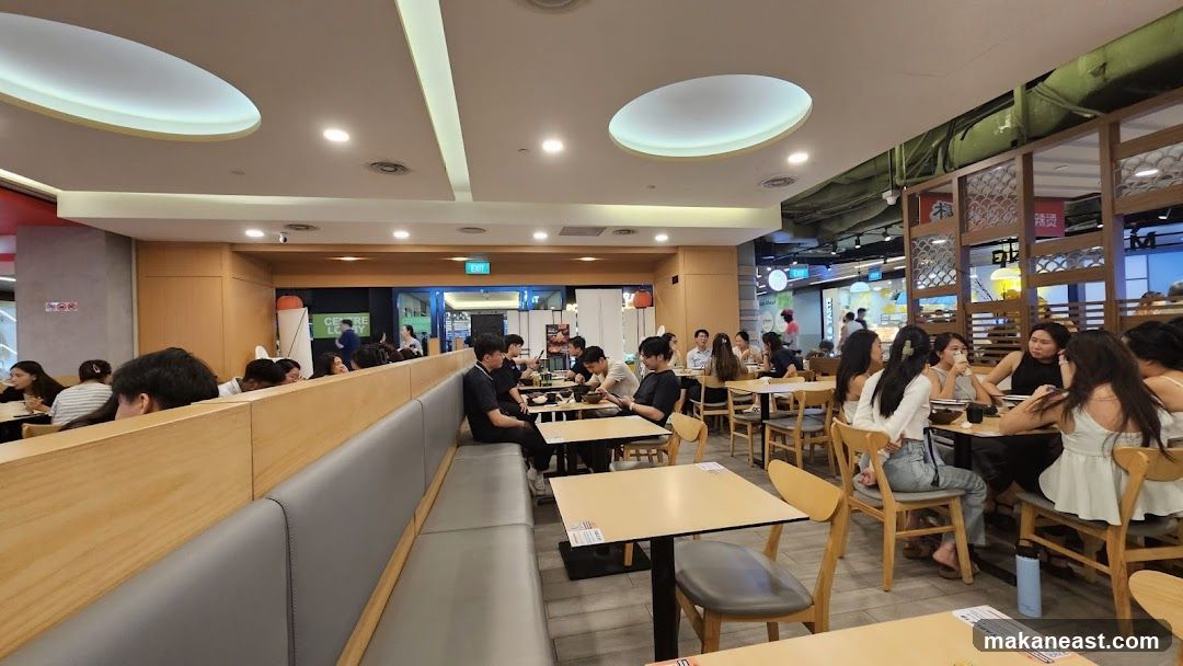 Restaurant Interior with Diners