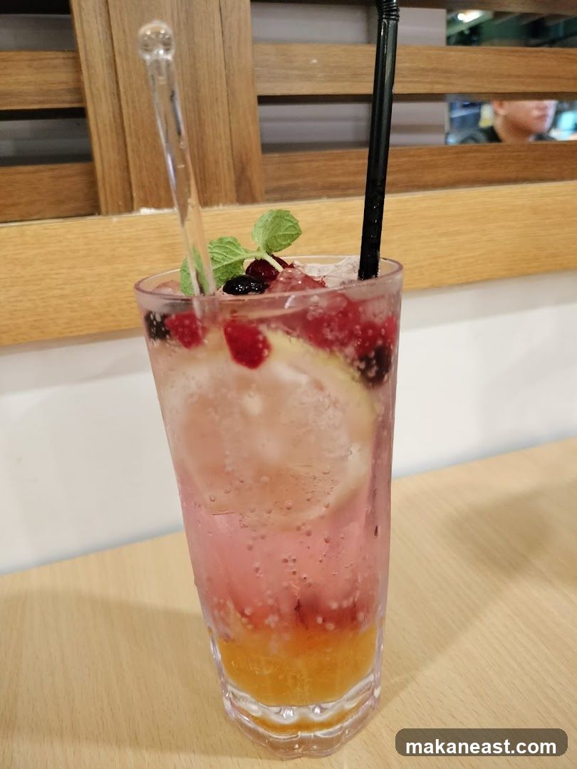 Berry and Lemon Soda