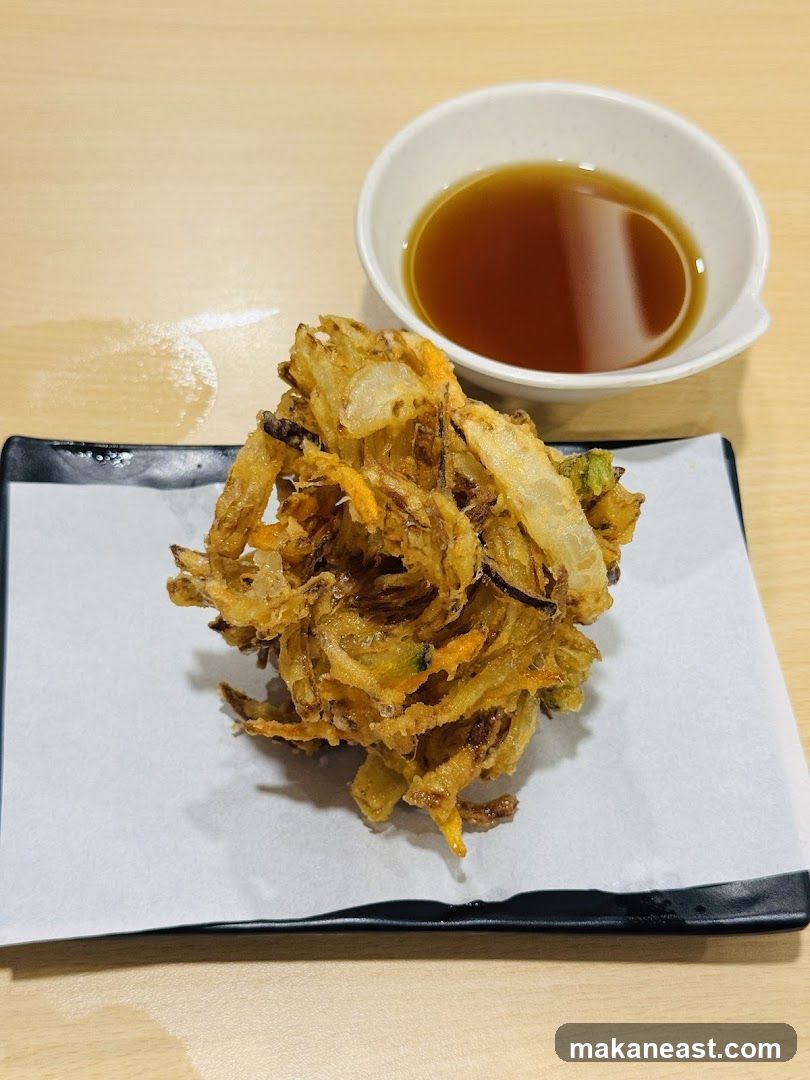 Vegetable Tempura with Dipping Sauce