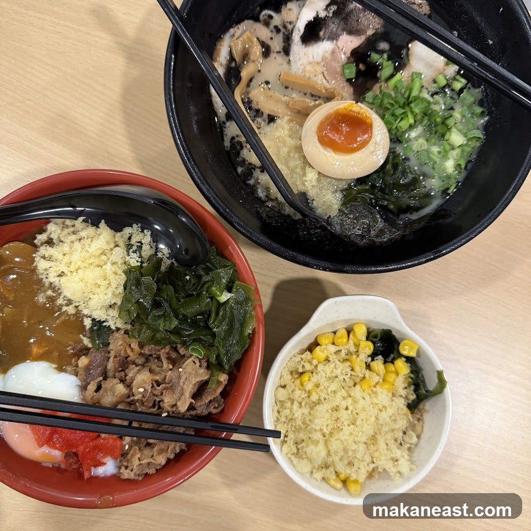 Ramen and Curry Rice