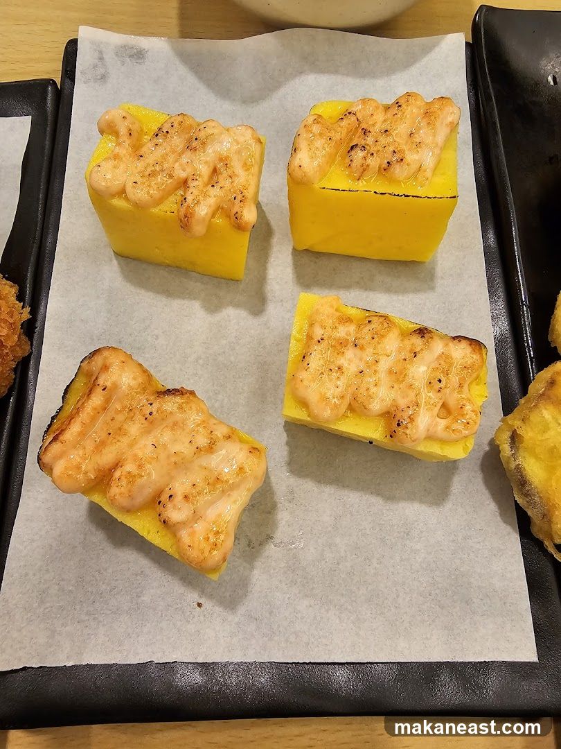 Tamagoyaki with Toppings