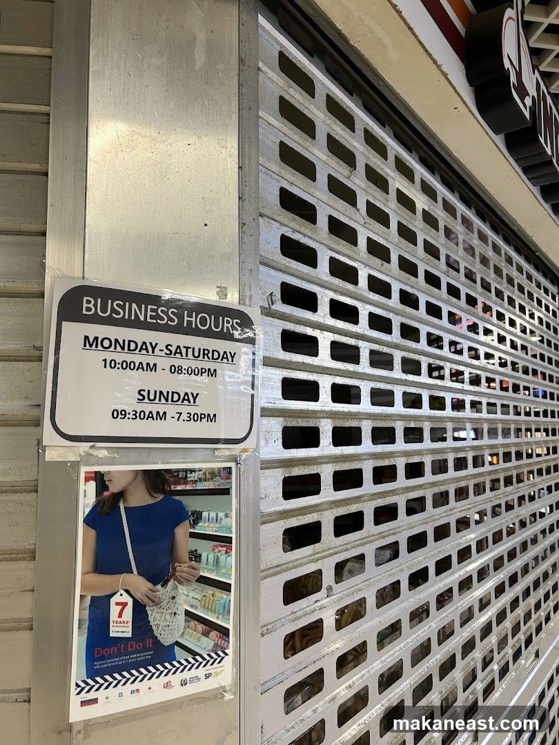 Business Hours Sign