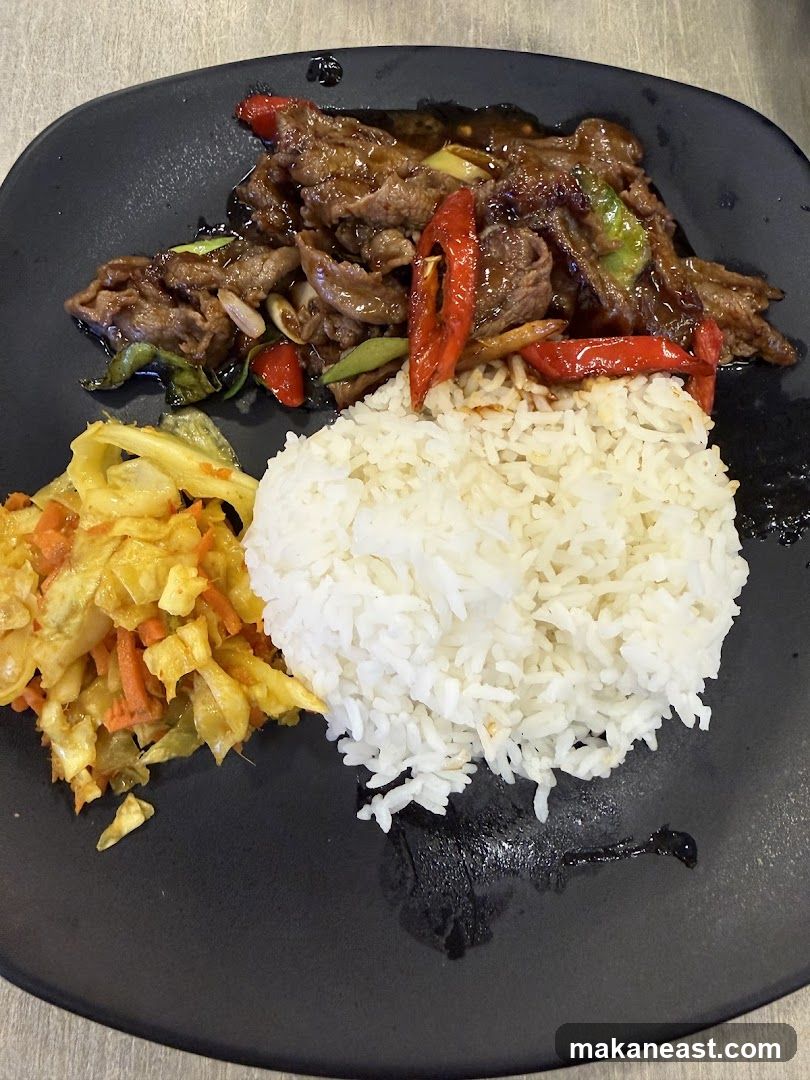 Beef and Rice Dish