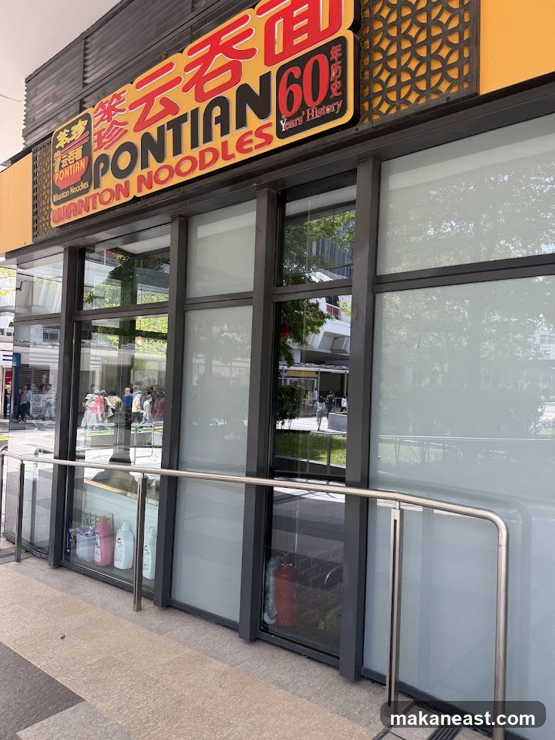 Pontian Noodles Sign