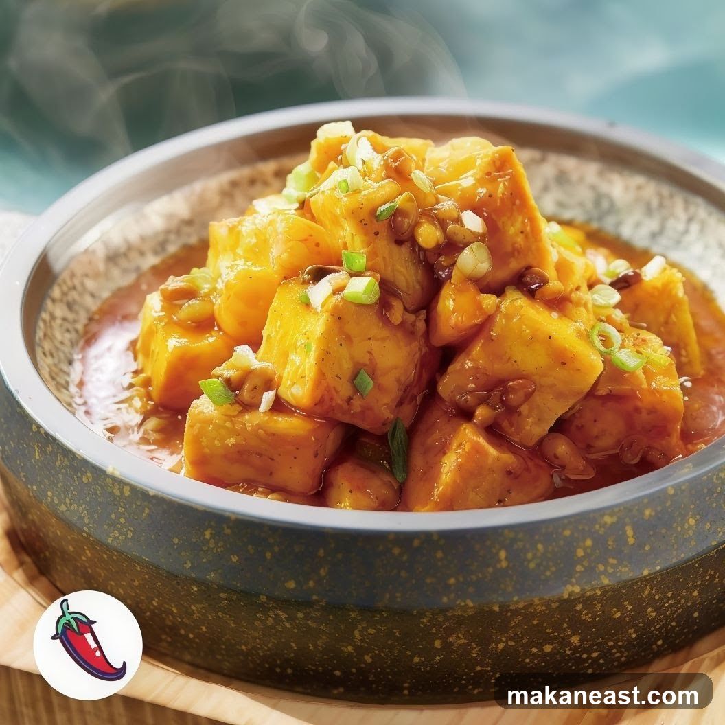 Steamed Tofu Dish