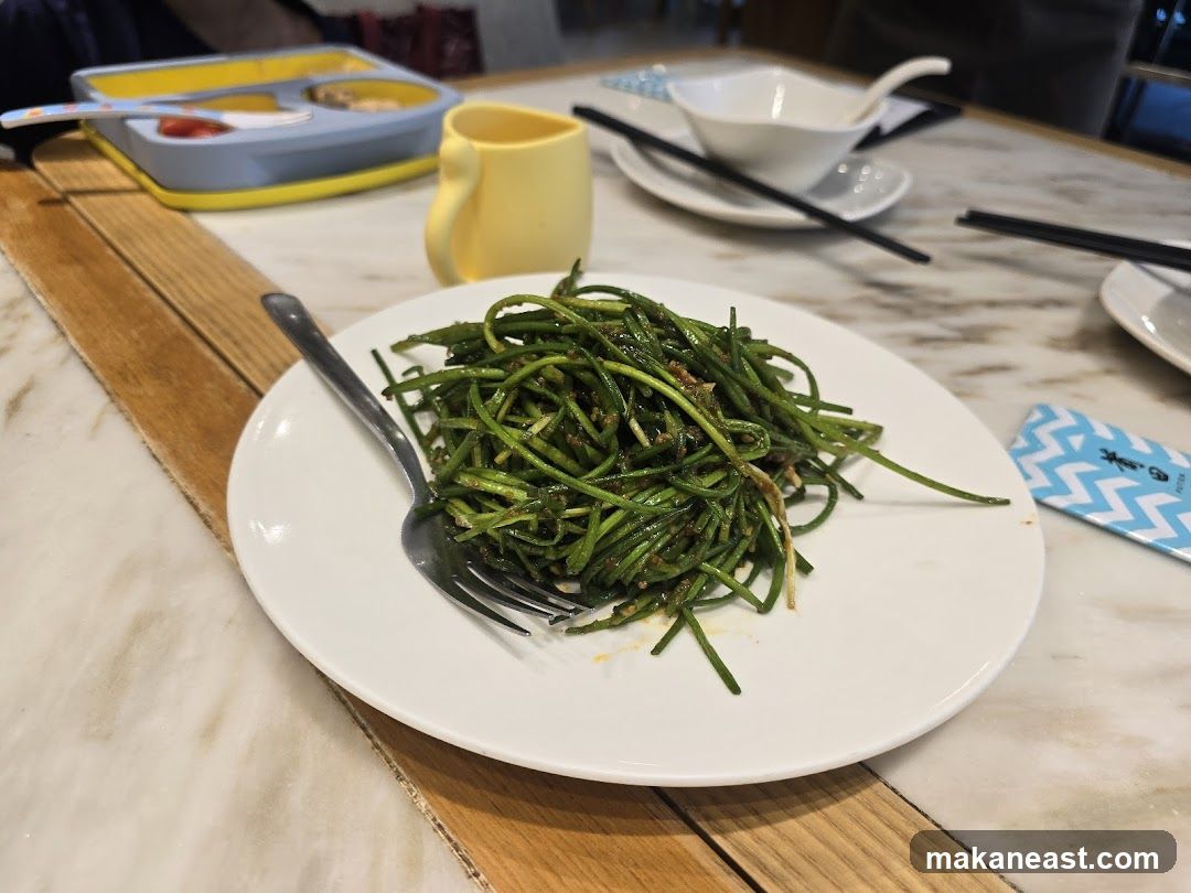 Stir-fried Green Vegetable Dish