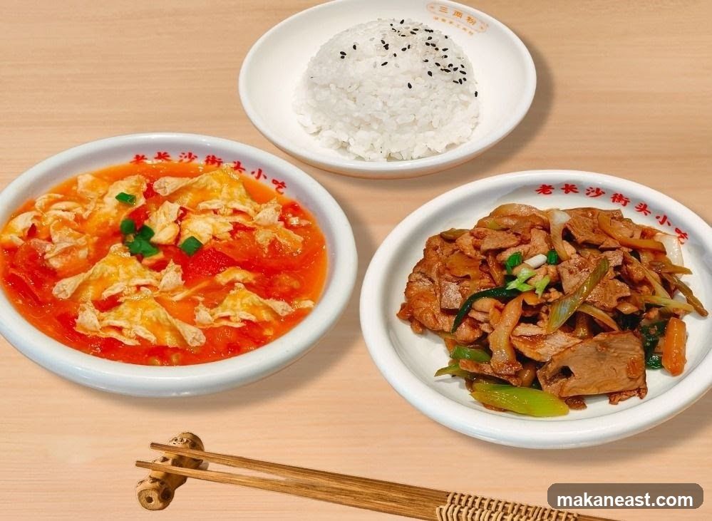 Chinese Food Platter