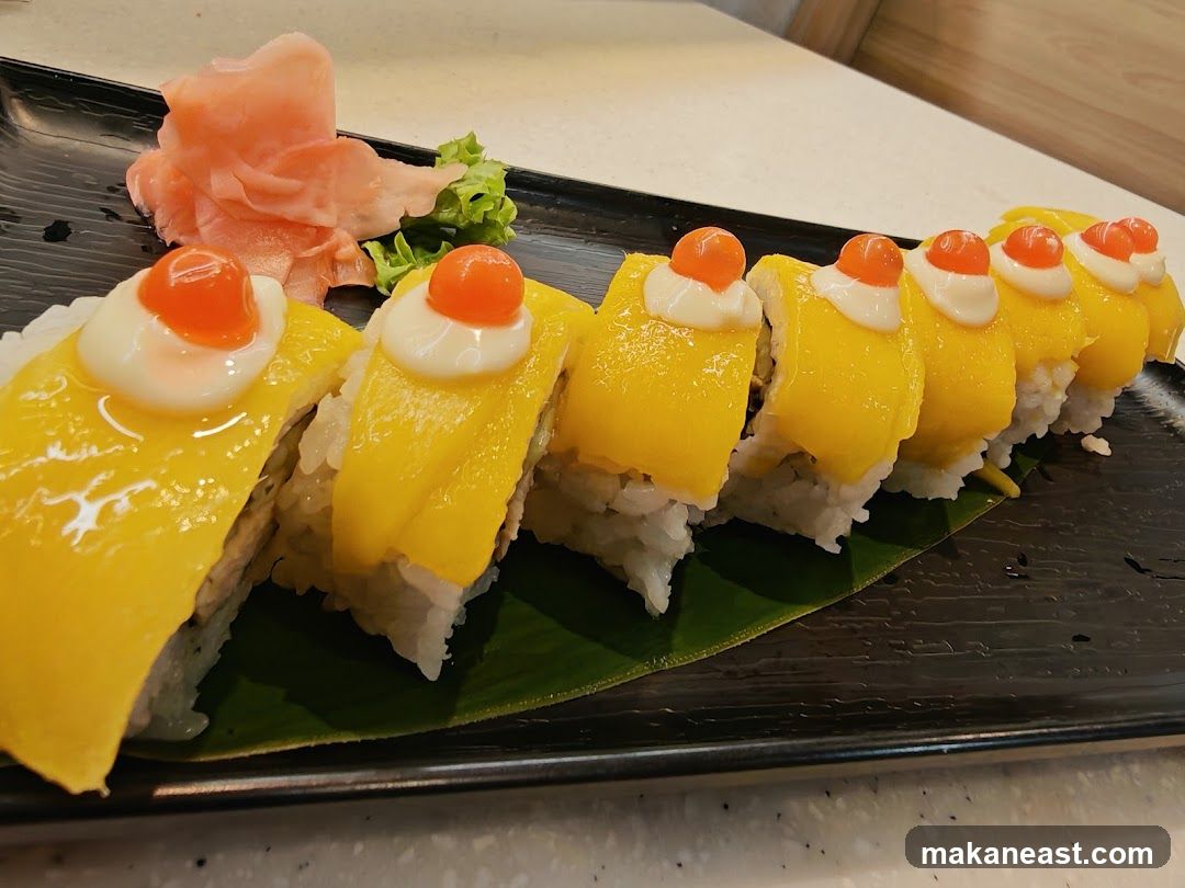Mango Sushi Roll