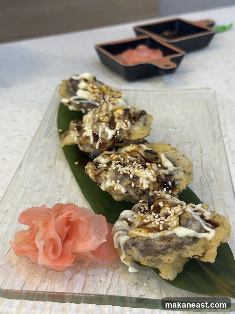 Fried Appetizer with Toppings
