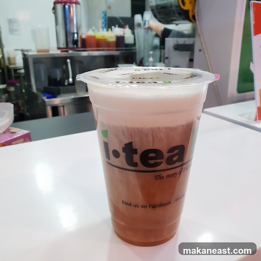 Iced Tea with Cream Top