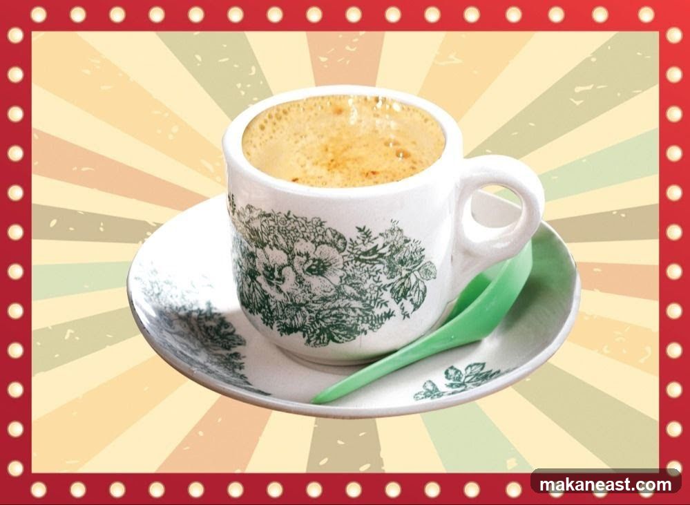 Coffee Cup with Saucer and Spoon
