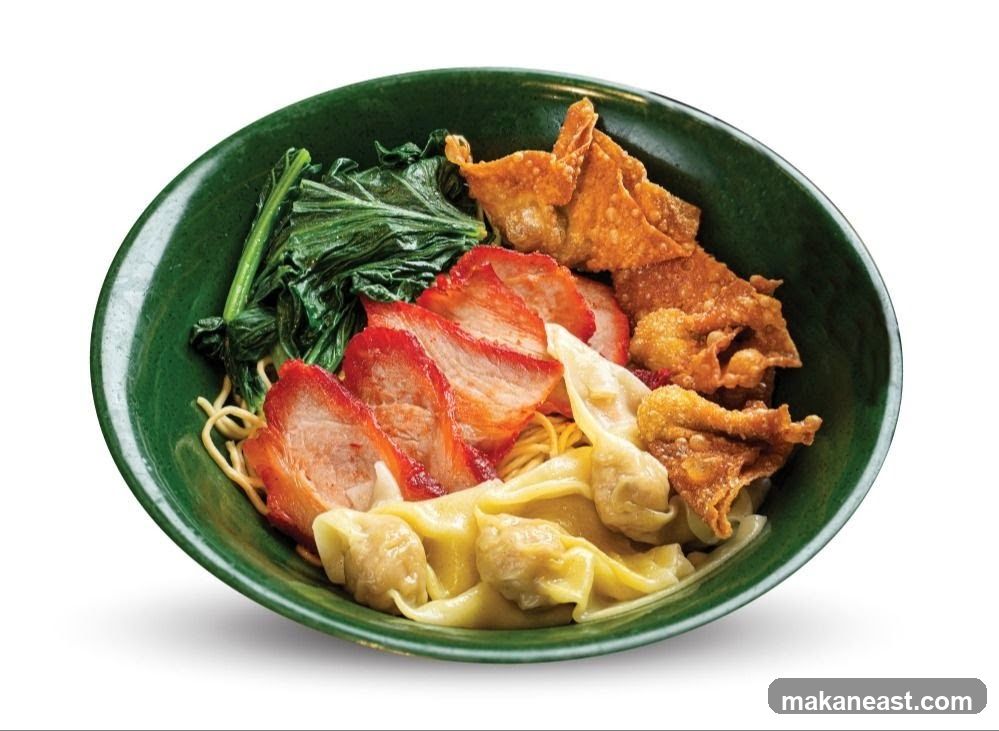 Noodle Soup with Char Siu and Wontons