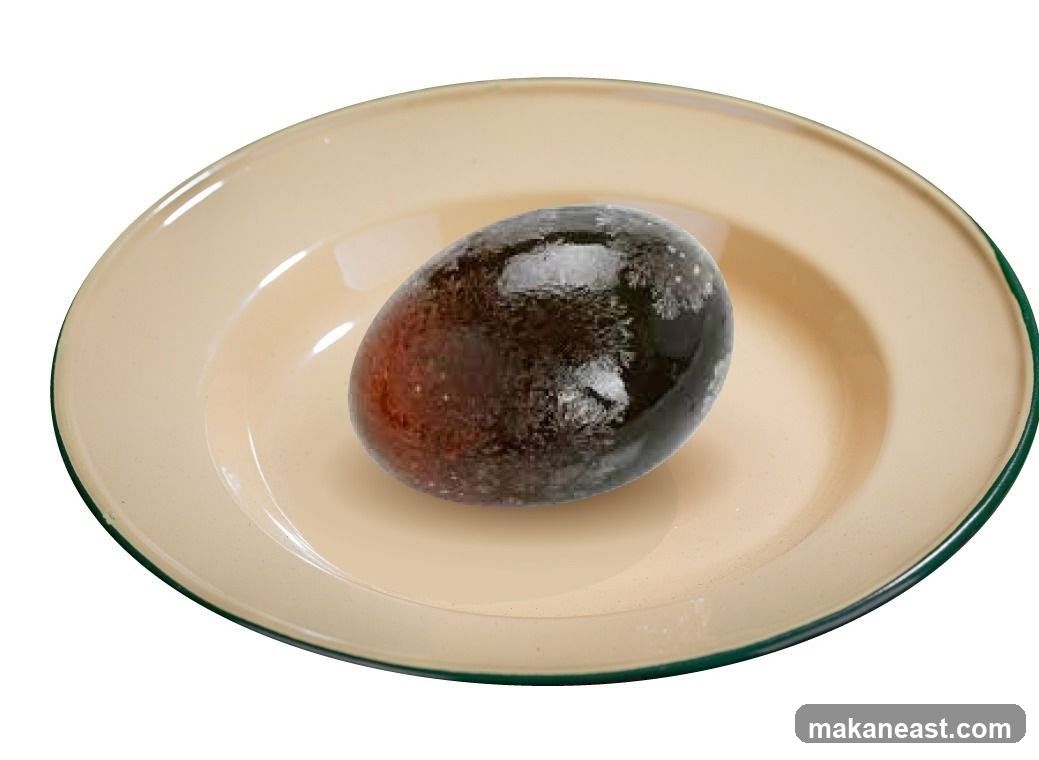 Century Egg on a Plate