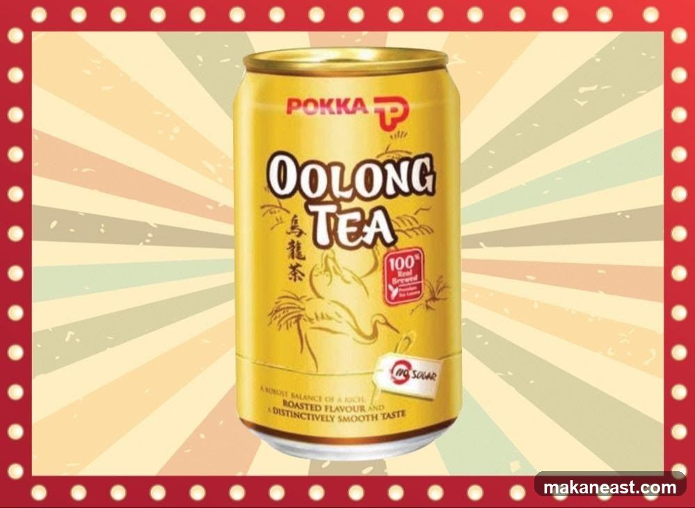Pokka Oolong Tea Can
