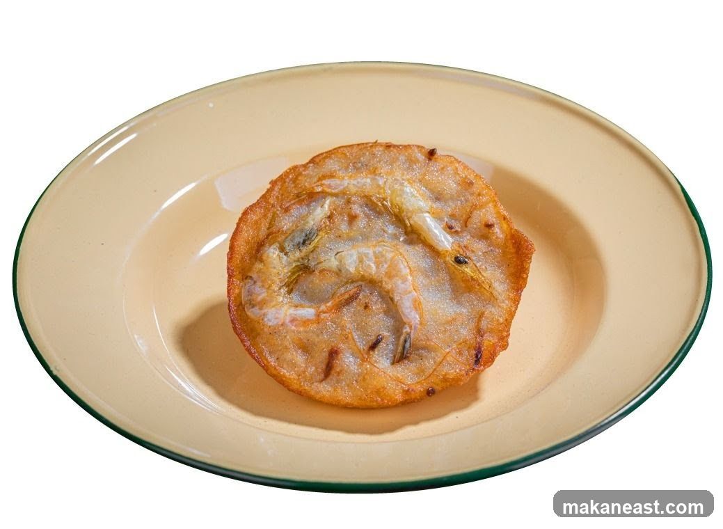 Shrimp Fritter on a Plate