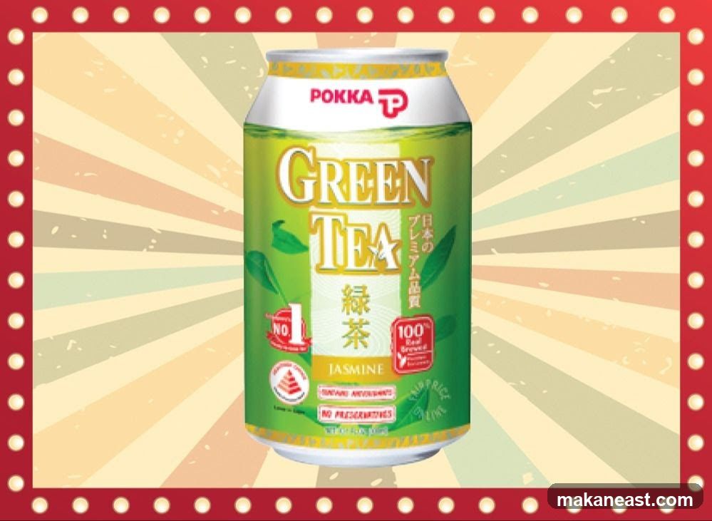 Pokka Green Tea Can
