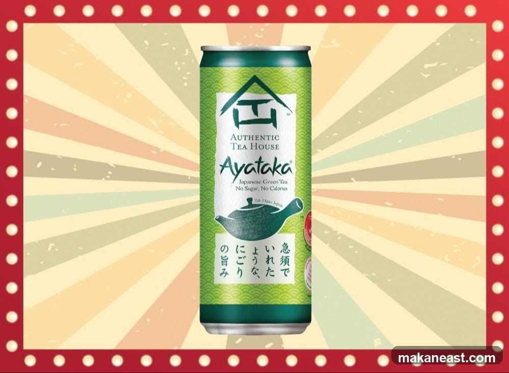 Ayataka Japanese Green Tea Can