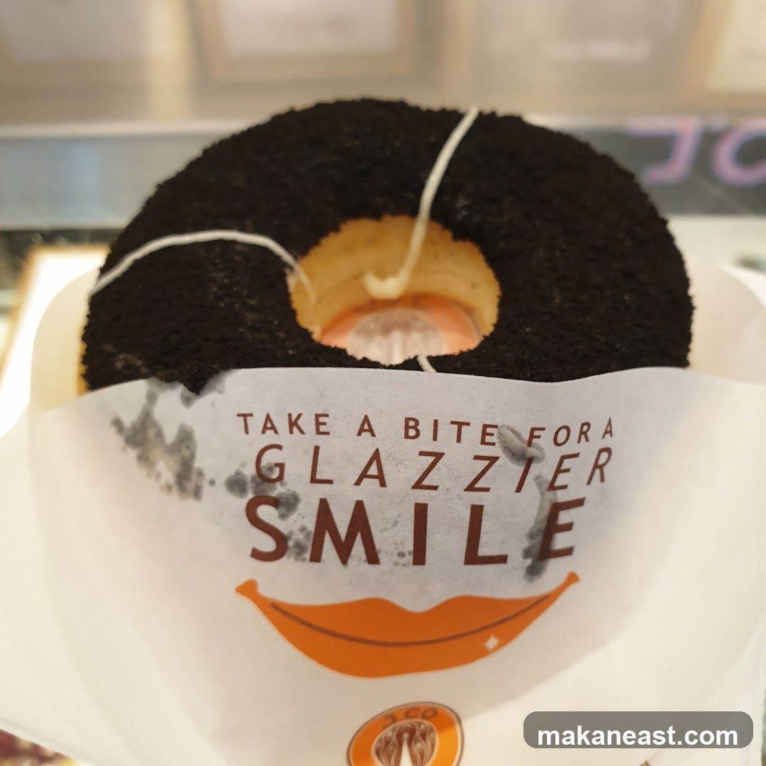 Donut with Dark Topping