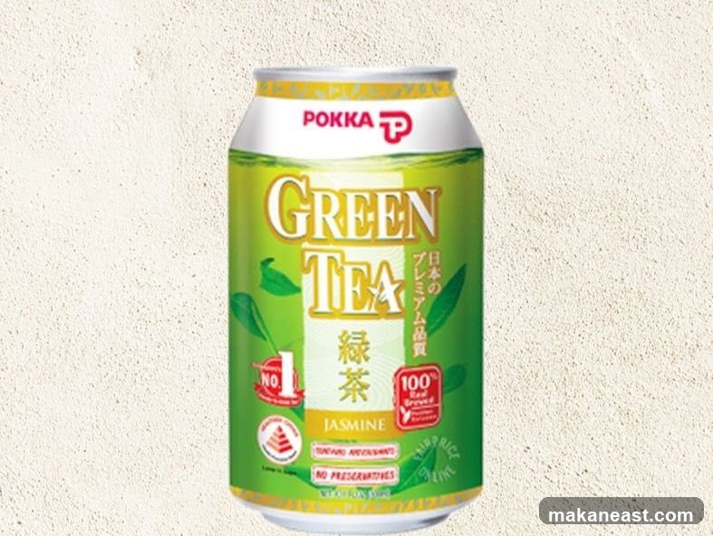 Pokka Green Tea Can