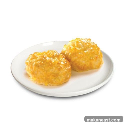 Two Biscuits on a Plate