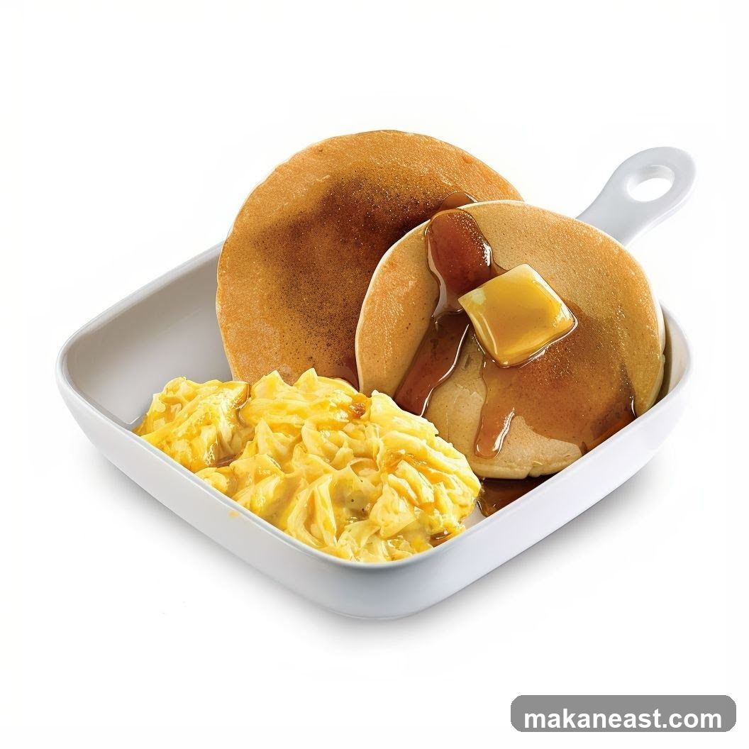 Pancakes and Scrambled Eggs