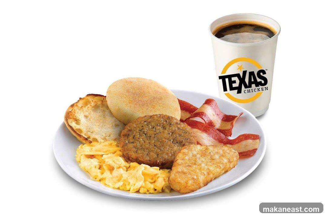 Texas Chicken Breakfast Plate
